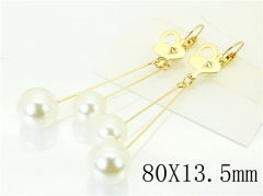 HY Wholesale Earrings 316L Stainless Steel Popular Jewelry Earrings-HY60E1251JV