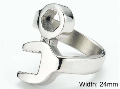 HY Wholesale Rings Jewelry 316L Stainless Steel Popular RingsHY0143R0476