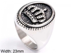 HY Wholesale Rings Jewelry 316L Stainless Steel Popular RingsHY0143R0440