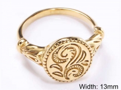 HY Wholesale Rings Jewelry 316L Stainless Steel Popular RingsHY0143R1545