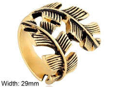 HY Wholesale Rings Jewelry 316L Stainless Steel Popular RingsHY0143R0427