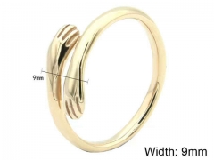 HY Wholesale Rings Jewelry 316L Stainless Steel Popular RingsHY0143R0958