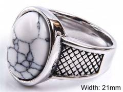 HY Wholesale Rings Jewelry 316L Stainless Steel Popular RingsHY0143R1300
