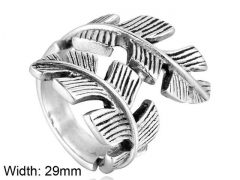 HY Wholesale Rings Jewelry 316L Stainless Steel Popular RingsHY0143R0426