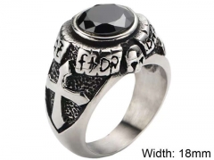 HY Wholesale Rings Jewelry 316L Stainless Steel Popular RingsHY0143R0790