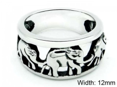 HY Wholesale Rings Jewelry 316L Stainless Steel Popular RingsHY0143R0683