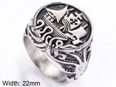 HY Wholesale Rings Jewelry 316L Stainless Steel Popular RingsHY0143R0297