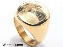 HY Wholesale Rings Jewelry 316L Stainless Steel Popular RingsHY0143R0327