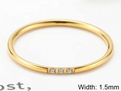HY Wholesale Rings Jewelry 316L Stainless Steel Popular RingsHY0143R1483