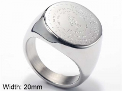 HY Wholesale Rings Jewelry 316L Stainless Steel Popular RingsHY0143R0326