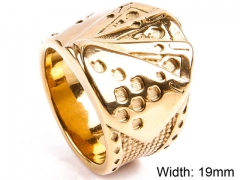 HY Wholesale Rings Jewelry 316L Stainless Steel Popular RingsHY0143R0011
