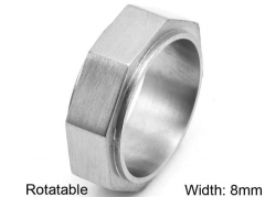 HY Wholesale Rings Jewelry 316L Stainless Steel Popular RingsHY0143R0120