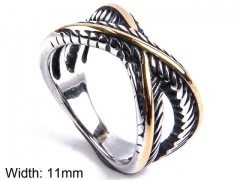 HY Wholesale Rings Jewelry 316L Stainless Steel Popular RingsHY0143R0675