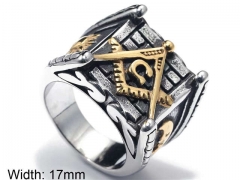HY Wholesale Rings Jewelry 316L Stainless Steel Popular RingsHY0143R0755