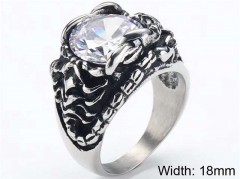 HY Wholesale Rings Jewelry 316L Stainless Steel Popular RingsHY0143R1080