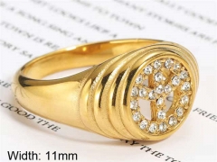 HY Wholesale Rings Jewelry 316L Stainless Steel Popular RingsHY0143R1420
