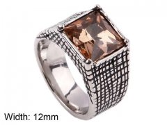 HY Wholesale Rings Jewelry 316L Stainless Steel Popular RingsHY0143R1216