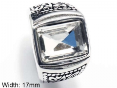 HY Wholesale Rings Jewelry 316L Stainless Steel Popular RingsHY0143R1259