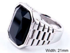 HY Wholesale Rings Jewelry 316L Stainless Steel Popular RingsHY0143R1064