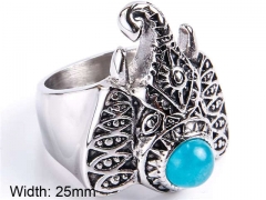 HY Wholesale Rings Jewelry 316L Stainless Steel Popular RingsHY0143R1155