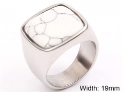 HY Wholesale Rings Jewelry 316L Stainless Steel Popular RingsHY0143R1000