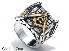 HY Wholesale Rings Jewelry 316L Stainless Steel Popular RingsHY0143R0330