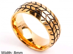 HY Wholesale Rings Jewelry 316L Stainless Steel Popular RingsHY0143R0358