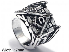 HY Wholesale Rings Jewelry 316L Stainless Steel Popular RingsHY0143R0329