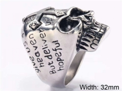 HY Wholesale Rings Jewelry 316L Stainless Steel Popular RingsHY0143R0303