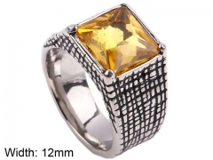HY Wholesale Rings Jewelry 316L Stainless Steel Popular RingsHY0143R1211