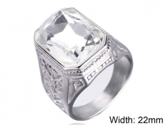 HY Wholesale Rings Jewelry 316L Stainless Steel Popular RingsHY0143R1023