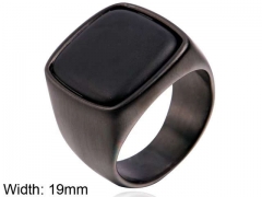 HY Wholesale Rings Jewelry 316L Stainless Steel Popular RingsHY0143R1008