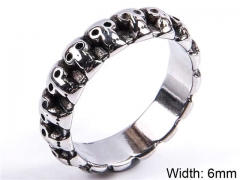 HY Wholesale Rings Jewelry 316L Stainless Steel Popular RingsHY0143R0577