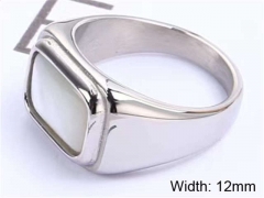 HY Wholesale Rings Jewelry 316L Stainless Steel Popular RingsHY0143R1574