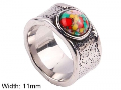 HY Wholesale Rings Jewelry 316L Stainless Steel Popular RingsHY0143R1181