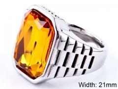 HY Wholesale Rings Jewelry 316L Stainless Steel Popular RingsHY0143R1060