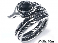 HY Wholesale Rings Jewelry 316L Stainless Steel Popular RingsHY0143R0703