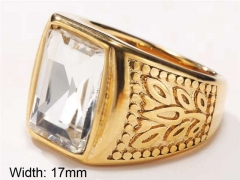 HY Wholesale Rings Jewelry 316L Stainless Steel Popular RingsHY0143R1265