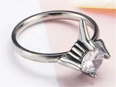 HY Wholesale Rings Jewelry 316L Stainless Steel Popular RingsHY0143R1205