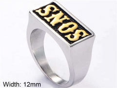 HY Wholesale Rings Jewelry 316L Stainless Steel Popular RingsHY0143R0295