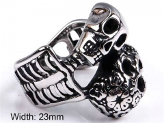 HY Wholesale Rings Jewelry 316L Stainless Steel Popular RingsHY0143R0569