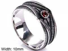 HY Wholesale Rings Jewelry 316L Stainless Steel Popular RingsHY0143R0988