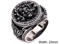 HY Wholesale Rings Jewelry 316L Stainless Steel Popular RingsHY0143R0660