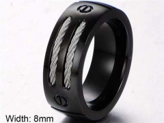 HY Wholesale Rings Jewelry 316L Stainless Steel Popular RingsHY0143R0236