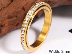 HY Wholesale Rings Jewelry 316L Stainless Steel Popular RingsHY0143R1478