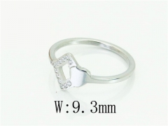 HY Wholesale Popular Rings Jewelry Stainless Steel 316L Rings-HY19R1286HVV