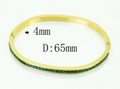 HY Wholesale Bangles Jewelry Stainless Steel 316L Fashion Bangle-HY80B1610HJA