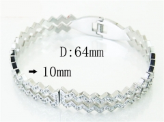 HY Wholesale Bangles Jewelry Stainless Steel 316L Fashion Bangle-HY09B1219HKS