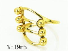 HY Wholesale Popular Rings Jewelry Stainless Steel 316L Rings-HY16R0524NQ