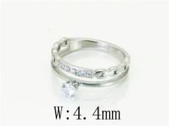 HY Wholesale Popular Rings Jewelry Stainless Steel 316L Rings-HY19R1236PQ